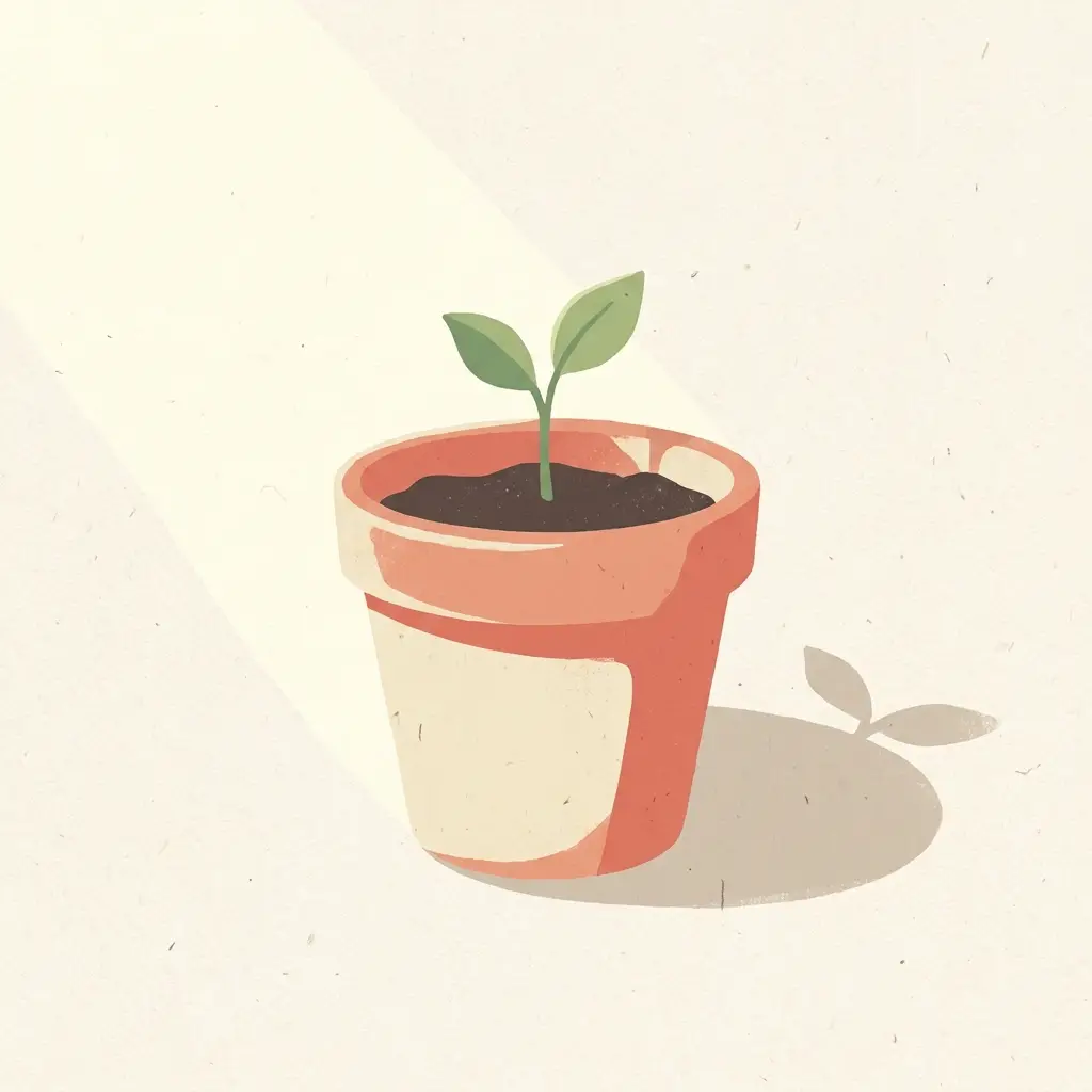 흙에서 자라는 새싹 — GrapeSEED